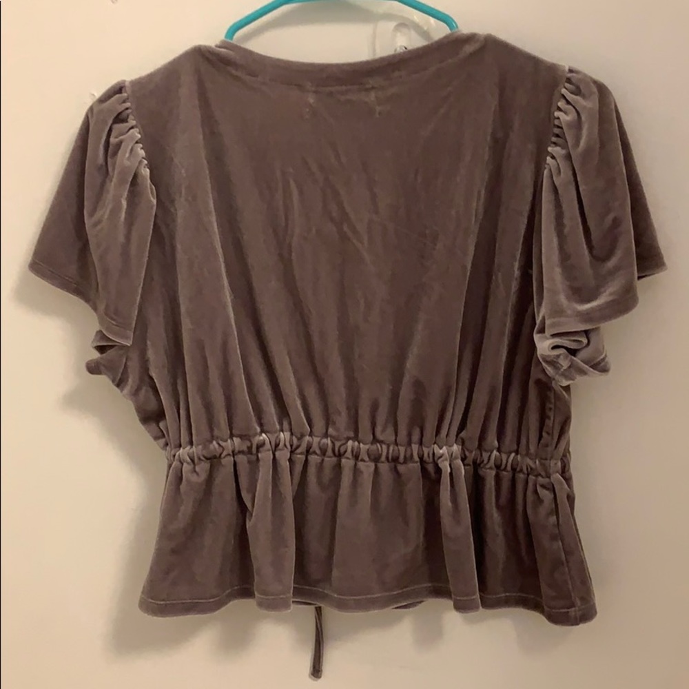 Suede top - Picture 3 of 4